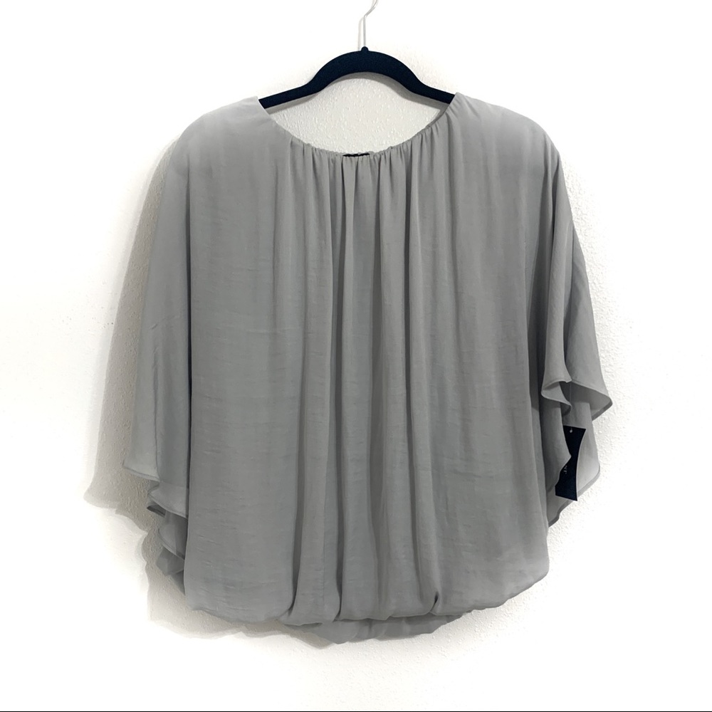 NWT Grey Alfani Blouse